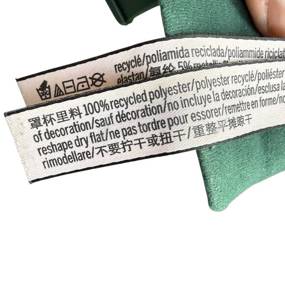 Victoria's Secret Green Lace Demi Bra 36DDD Body by Victoria Romantic Supportive - Picture 10 of 16